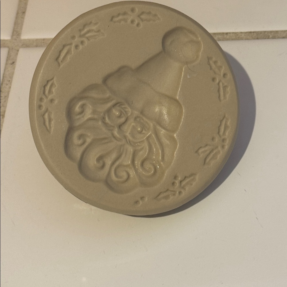 COOKIE STAMP ART “Santa ” 🐈‍⬛